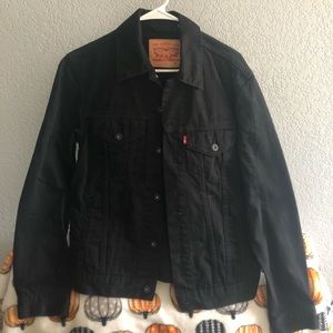 Levi Strauss Black Denim Jacket